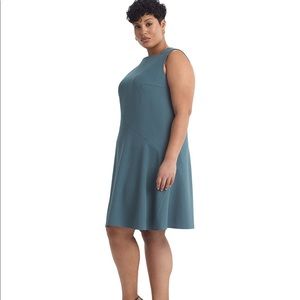 Mmlafleur Pauline dress in Seaglass